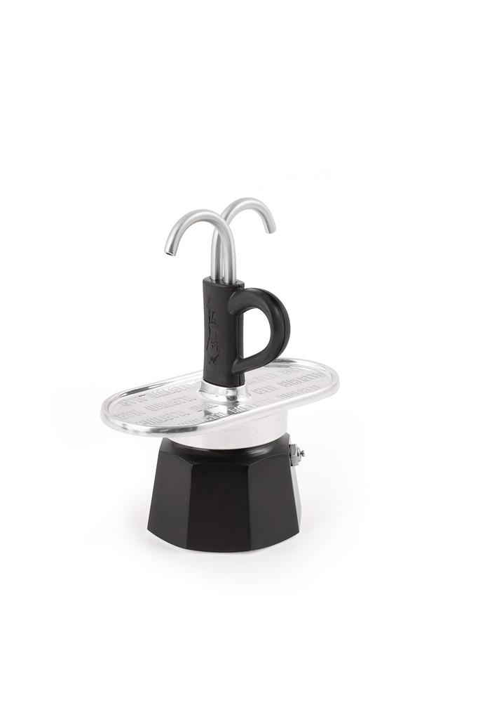 Bialetti Mini Express 2 Cup Direct Fire Type (Coffee Maker Espresso Maker Macchinetta)