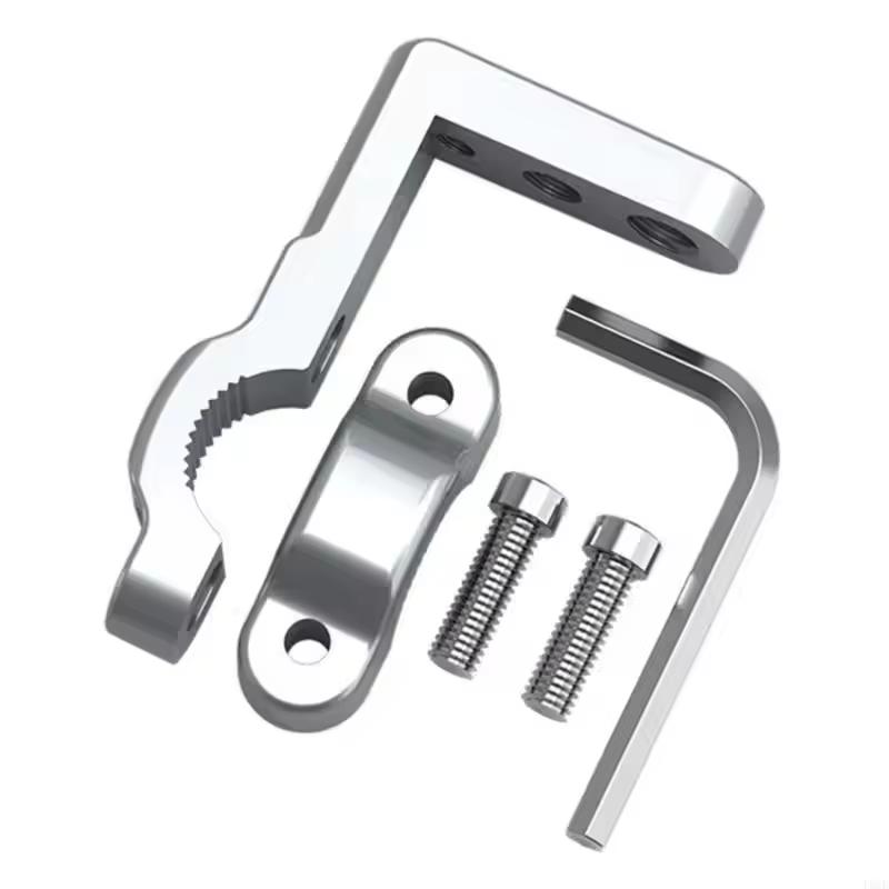 1/2 Stück Auto & Motorrad Scheinwerfer Clip Halterungs-Kit, Universal für LKW, Auto, ATV, Motorrad LED Arbeitsscheinwerfer Stangenmontage