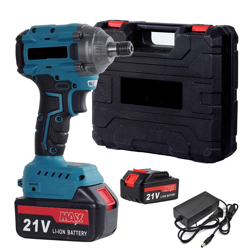 21V Rechargeable Lithium Battery Impact Wrench & Electric Screwdriver Combo