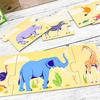 Educational Toy Puzzle for Ages 3 and Up, Jigsaw Puzzle, Large Puzzle, Educational Puzzle, Order, Observation, Picture Matching, Animal Puzzle,