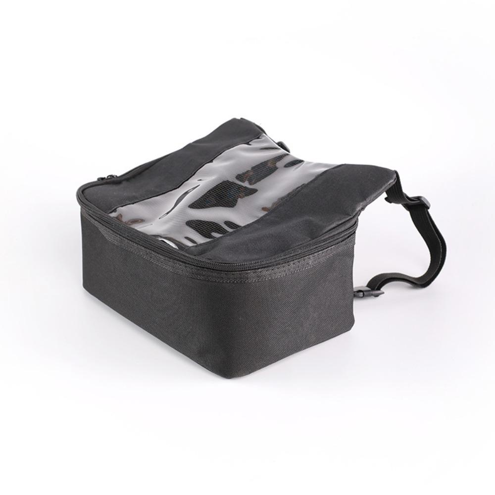 

Storage Bag Mountain Bike Bag Viewing Window Bicycle Front Bag Motorcycle Front Storage Pouch S чёрный