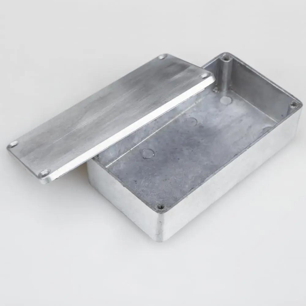 1-5pcs 1590B Guitar Effect Pedal Enclosure w/Screws Aluminum Cable Stomp Box Enclosures Replacement Instrument Shell Durable