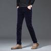 Corduroy Casual Pants Men's Cotton Stretch Business Fashion Trousers Autumn Straight Classic Male Pants