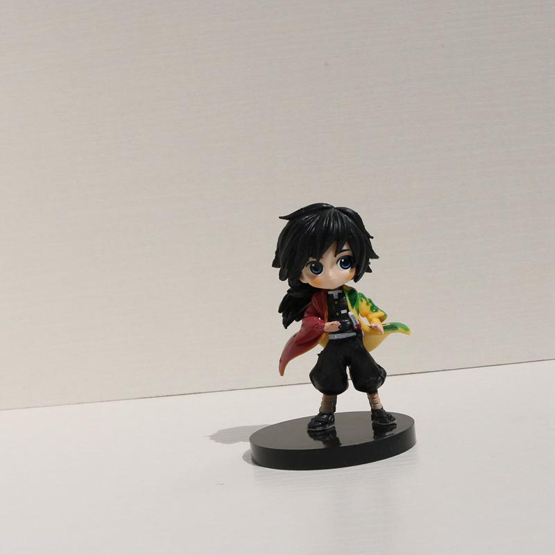 Demon Slayer Figures: 6 Styles - Tanjiro, Nezuko, and Zenitsu Collectible Gashapon Dolls