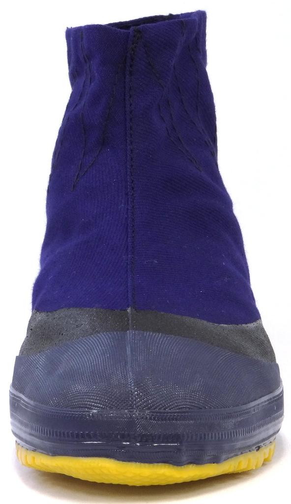 Rikioh Round Toe Tabi Practical Tabi Navy MJH5II Socks, Style, Five-Ply Socks, Blue, 23.0cm,