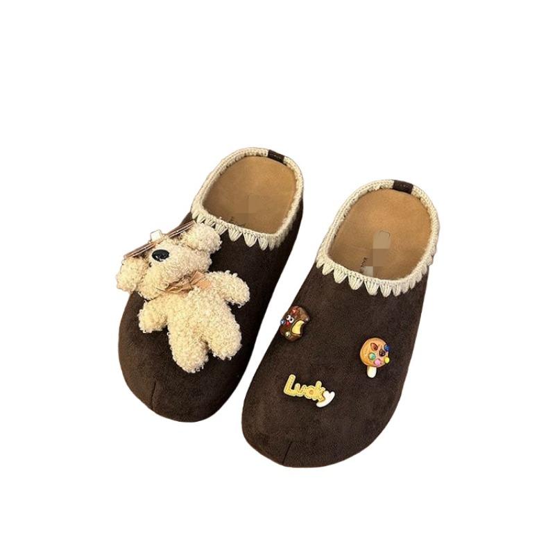 Cartoon Retro Boken Shoes, New Lazy Shoes, Headband Shoes, Travel Slippers