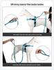 Traction P-Chain Dog Leash for Medium & Large Dogs - No-Strangle Handle, Corgi Pet Tactical Chain Leash