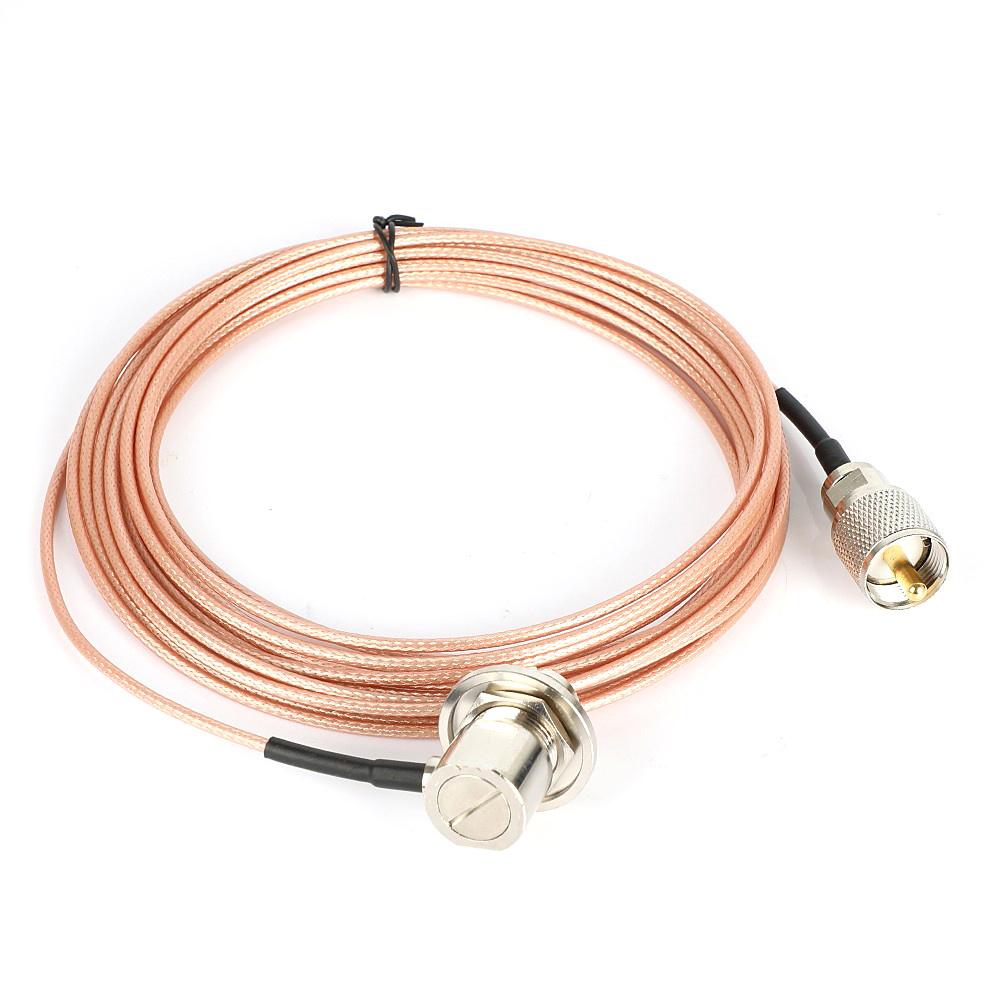 SC-316 2 meter PL-259 SO-239 Extension Cable For Kenwood For Yaesu FT-1802 FT-1807 Walkie Talkie Antenna