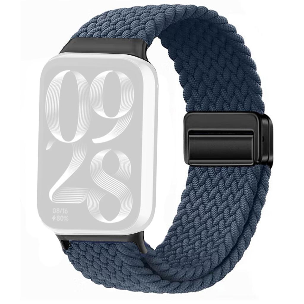 Watch Strap For Xiaomi Smart Band 9 Pro/Band 8 Pro/Redmi Watch 5/Watch 4 Magnetic Stretchy Nylon Woven Band