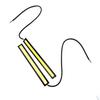 2PCS 12V 14CM COB White Car LED Lights for DRL Fog Driving Lamp