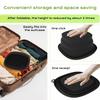 Built-in Ice Tray Portable Ice Basin Foldable Skincare Washbasin Face Dipping Bowl  for Women Girls