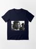 Françoise Hardy Johnny Hallyday (Françoise Hardy in the Background) Essential T-Shirt