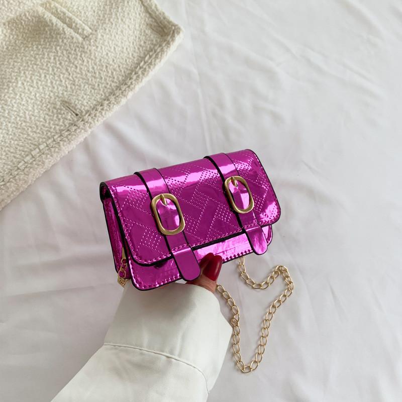 Fashionable Retro Small Square Shoulder Bag For Women In Elegant Colors