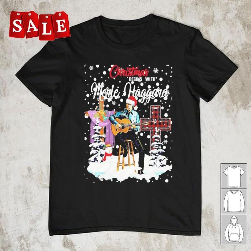 New Merle Haggard christmas Gift For Fans Unisex All Size T-Shirt MD483 Unisex T-Shirt