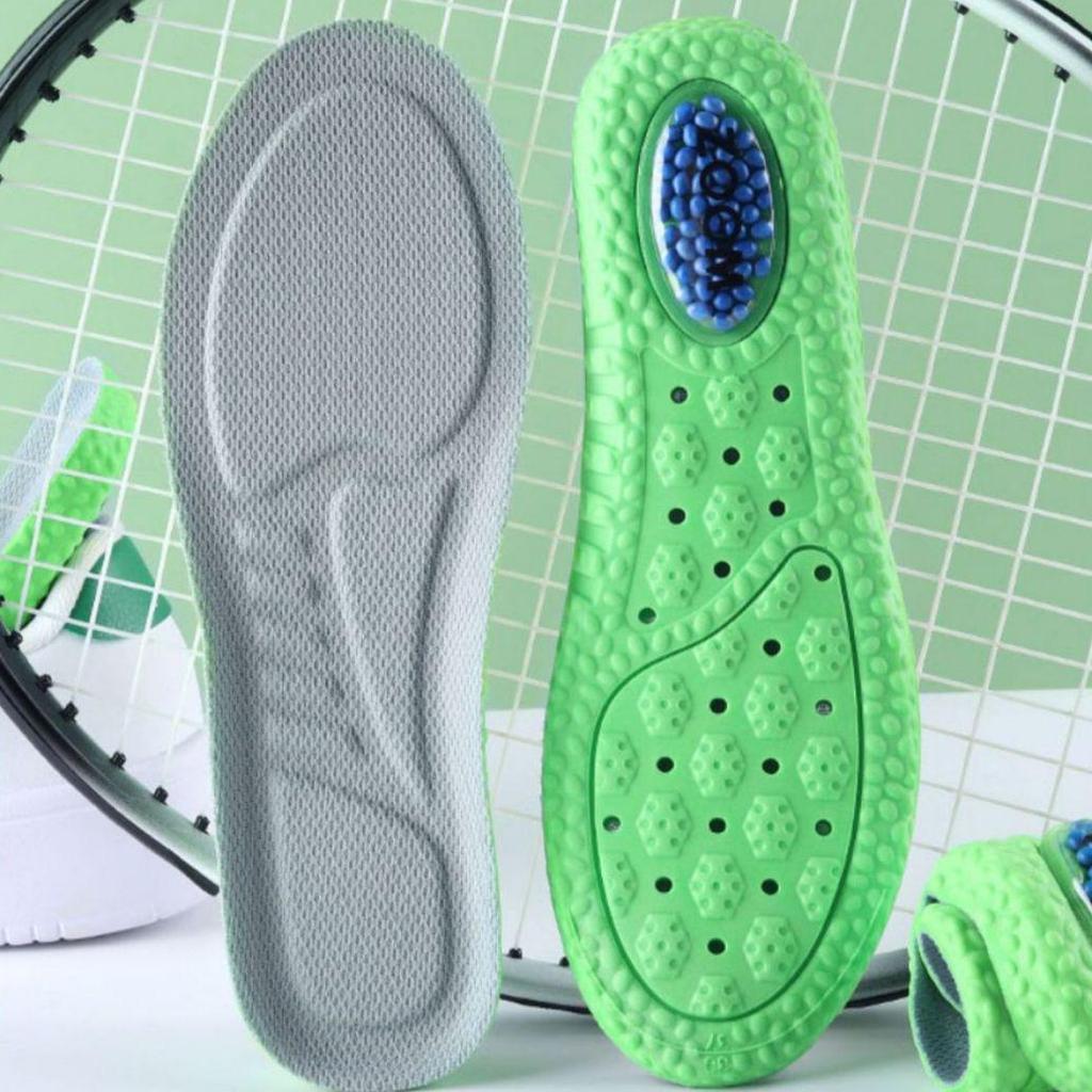 Sportovní vzduchový polštář tlumící nárazy Vysoce elastická basketbalová vložka pro muže a ženy - Absorbující pot, Deodorizační, Měkká a Pohodlná