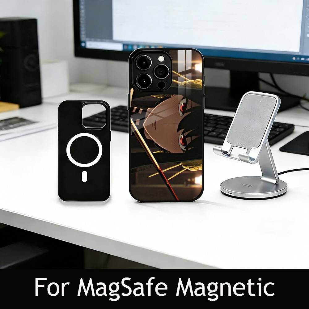 Y-Yor Forger-Spy-Family Phone Case For iPhone17,16,15,14,13,12,11 Plus,Pro Magnetic with Magsafe Wireless Charging