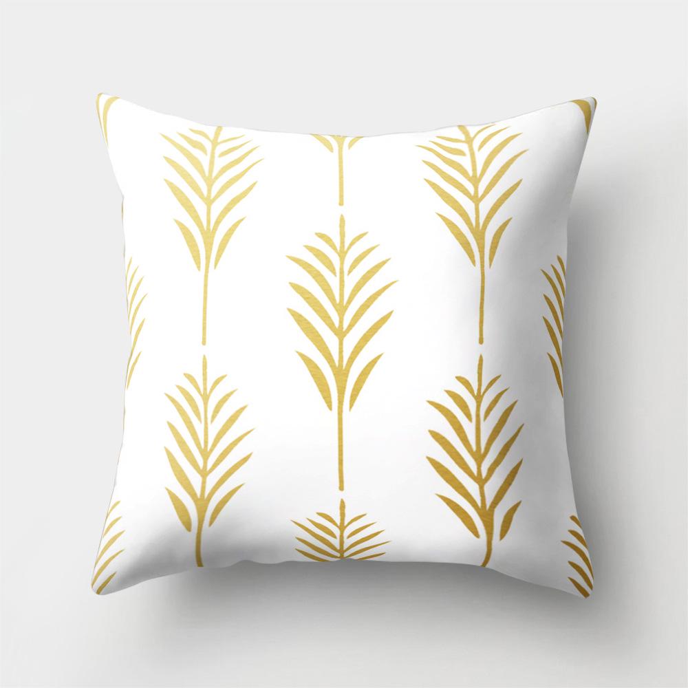 

Креативный дом Мультяшный узор Наволочка Наволочка для дивана Подушка для поясницы автомобиля 45 * 45 without pillow core