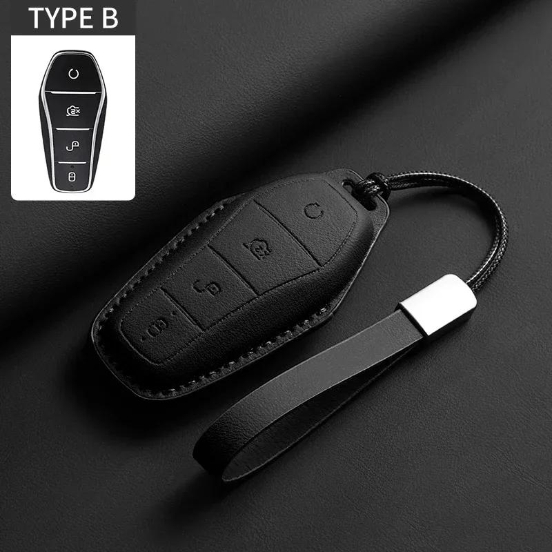 

Car Key Cover Case Holder for BYD Han Ev Tang Dm Qin PLUS Song Pro MAX Yuan Dolphin E2 Protector Auto Key Car Accessories