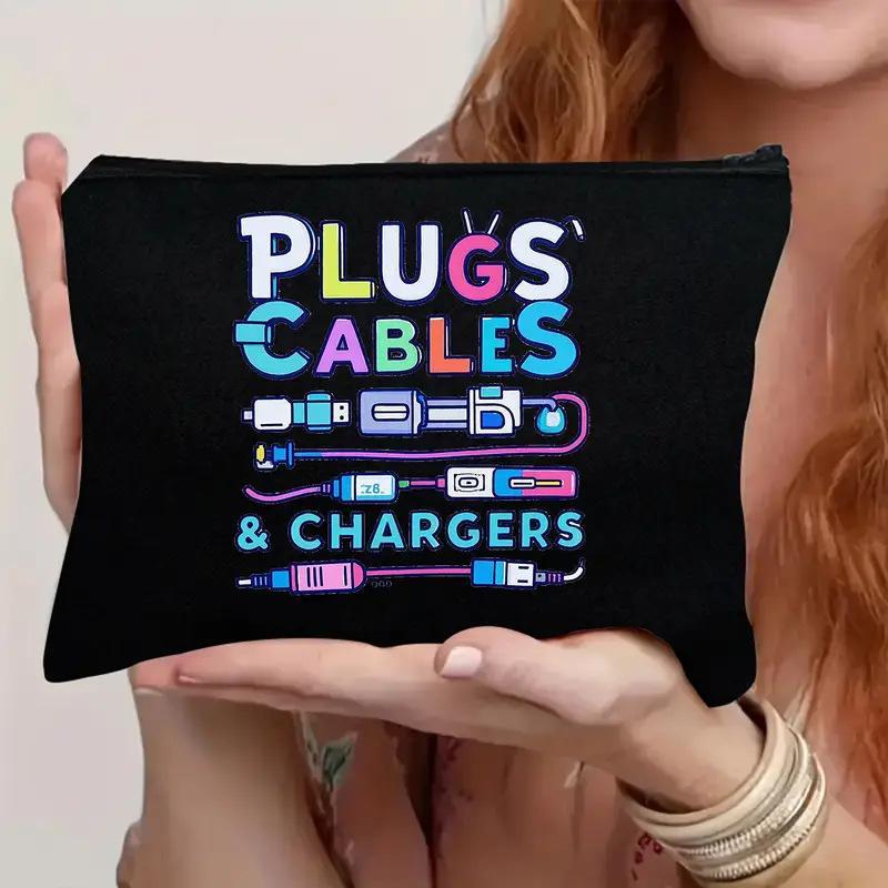 Damen Schminktasche, Reise-Aufbewahrungstasche, Geschenk für gute Freunde, Buchstabentasche, Logo bedruckbar, Wiederverwendbar, Tragbar, Leichtes Design