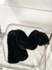 Mink Fur Scarf For Women Long Warm Fur Neck Warmer Winter Fashion Black Natural Fur Scarf Handmade Knitted Fur Scarves Shawl
