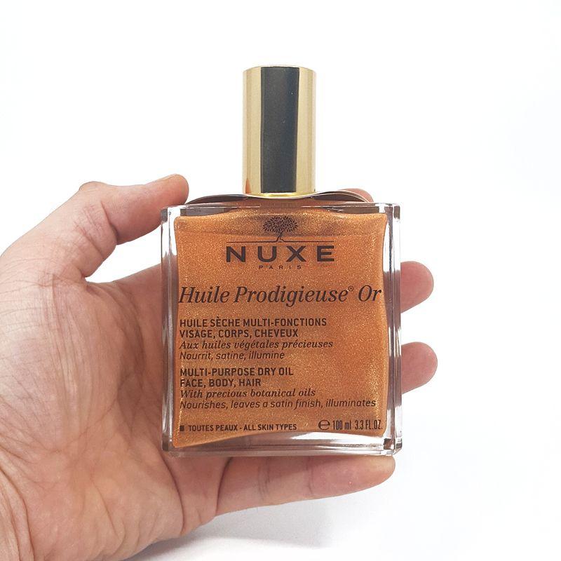 Nuxe Huile Prodigieuse Golden Shimmer Facial Oil 100ml