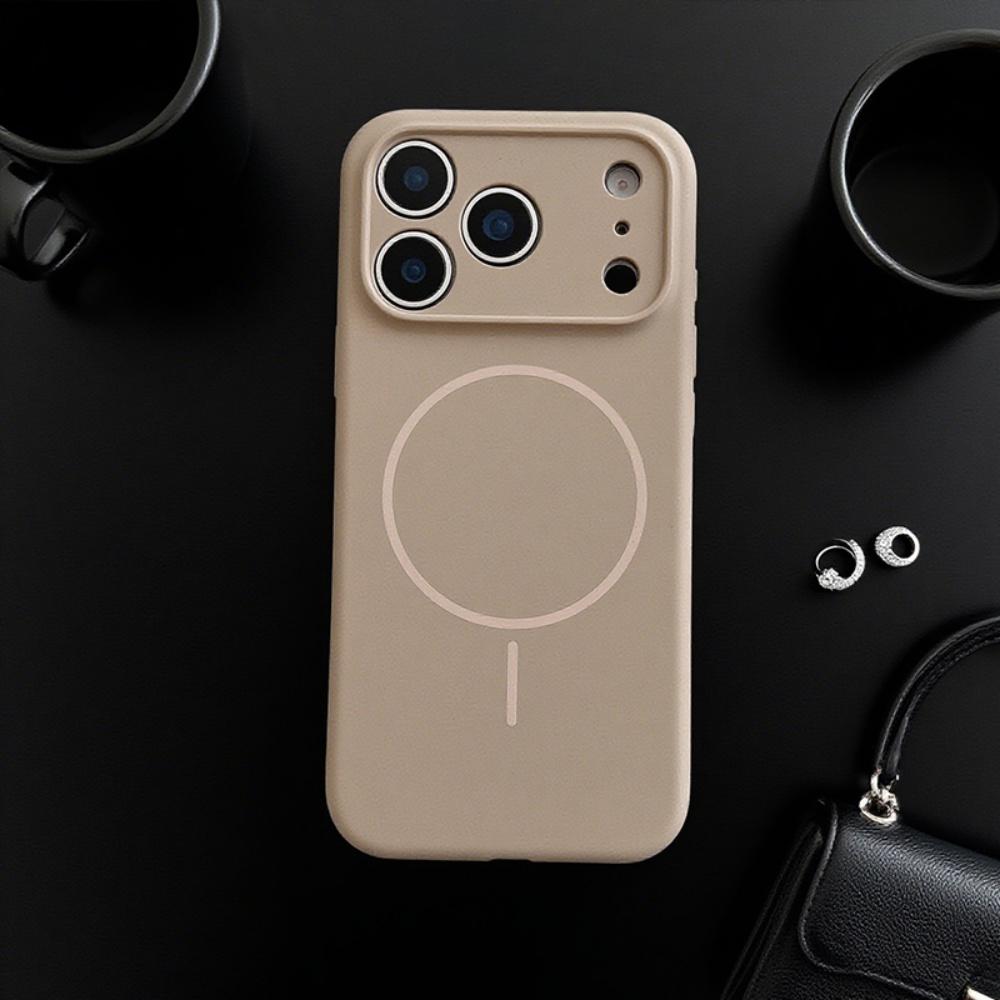 

Original Smooth Silicone Case ForiPhone 17 Air 16 15 14 13 12 Pro Max Soft Magnetic Wireless Charge Official forMagsafe Funda iPhone 13 Pro