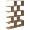 Wandregal Handwerks-Eiche 70 x 20 x 100 cm Holzwerkstoff