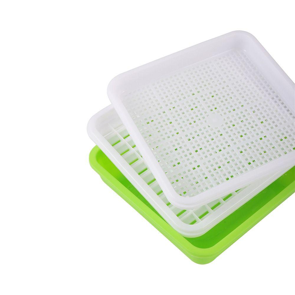 Uprawa bezglebowa w wodzie Doniczka do sadzenia kiełków Akcesoria ogrodowe Skrzynka do sadzenia kiełków Tacka na sadzonki