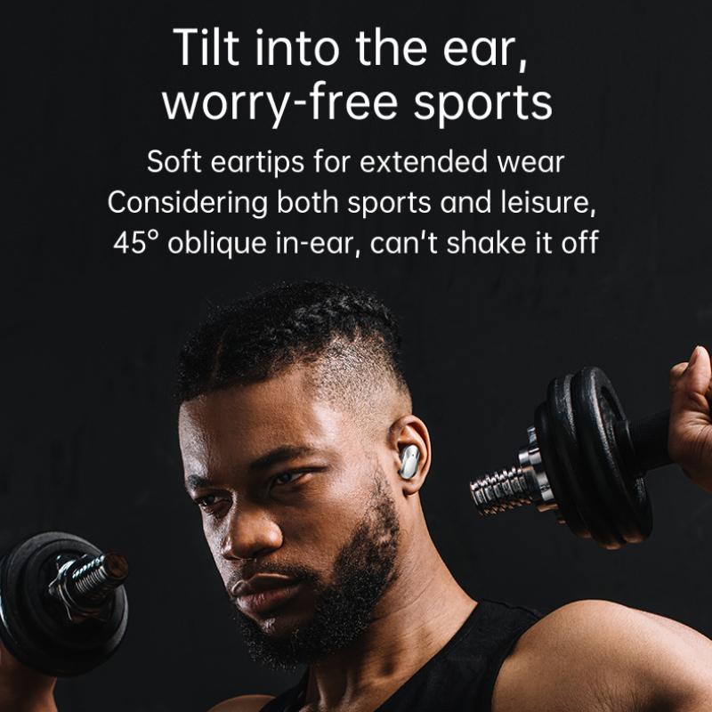 New Product Wireless Bluetooth Headset Movement Low Noise Reduction TWS Entry -ear Two Ears