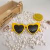 Heart-Shaped Cartoon UV Protection Sunglasses for Kids - Cute Unisex Design