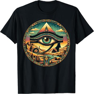Auge des Horus Ägyptische Mythologie Altes Ägypten Symbol T-Shirt