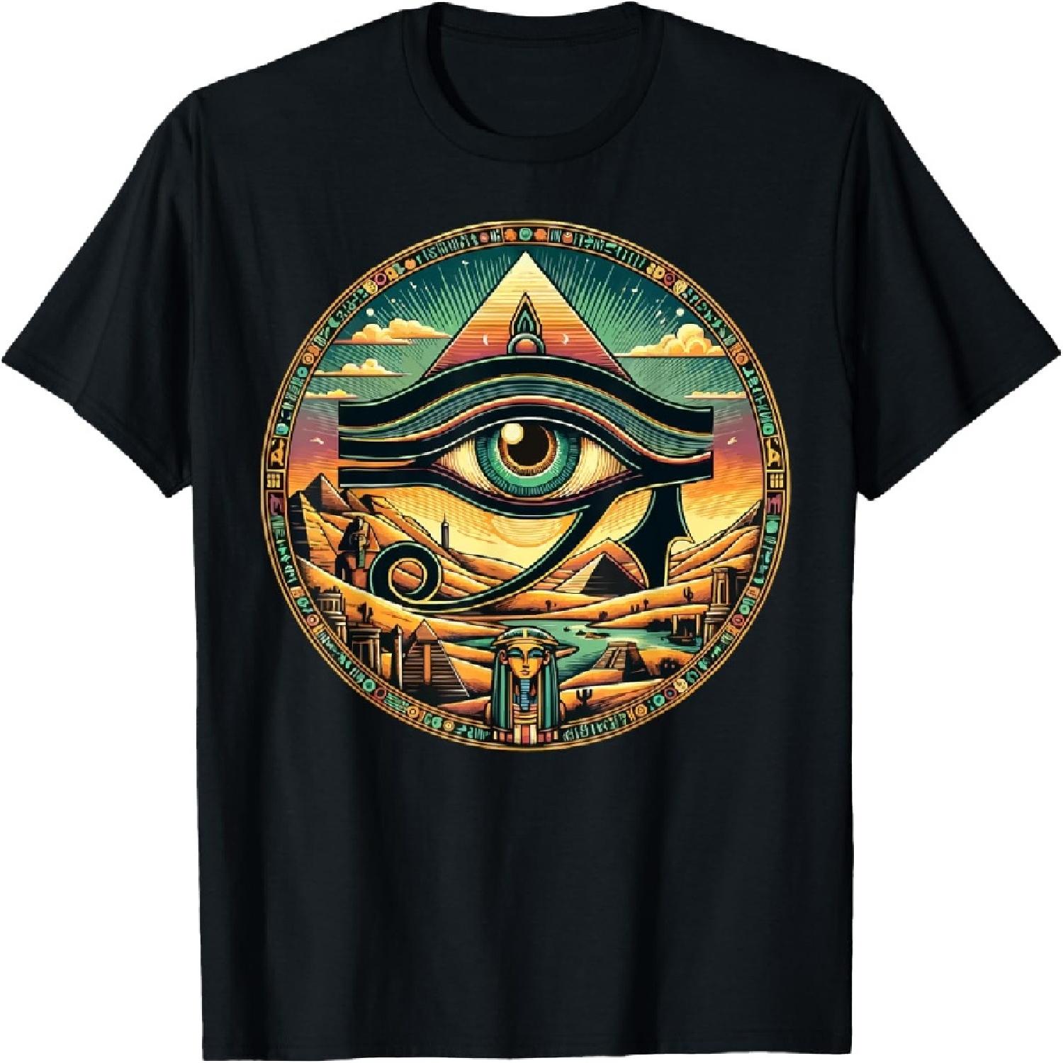 Глаз Гора Египетская мифология Древний Египет Символ Футболка S