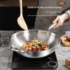 Zhuchuang Jingpin 28cm Unbeschichteter Antihaft-Titan-Wok