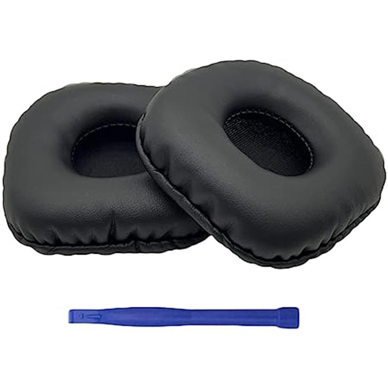 

Замінні вкладиші для навушників Major II, сумісні з навушниками Marshall Major Major II Mid ANC, поліуретановий протеїн, піна з ефектом пам’яті чорний