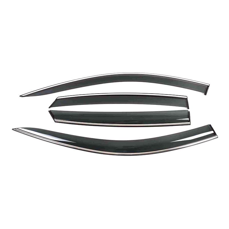 Fits 07-23 Honda Accord Door Rain Guards, Window Eyebrows & Rain Deflectors