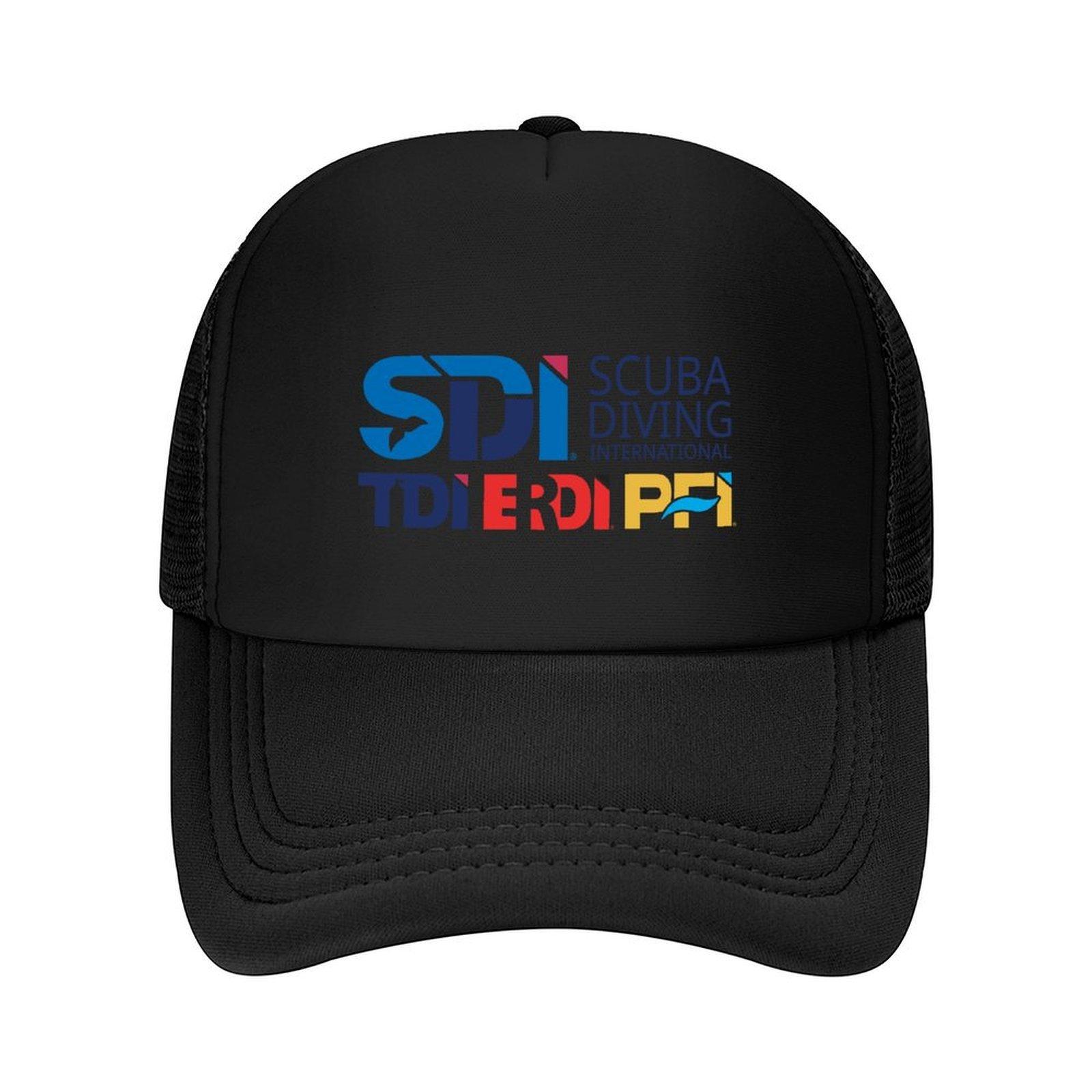 

Scuba Diving International SDI Логотип все агентства Бейсболка пляжная шапка Альпинизм Гольф Женская Мужская