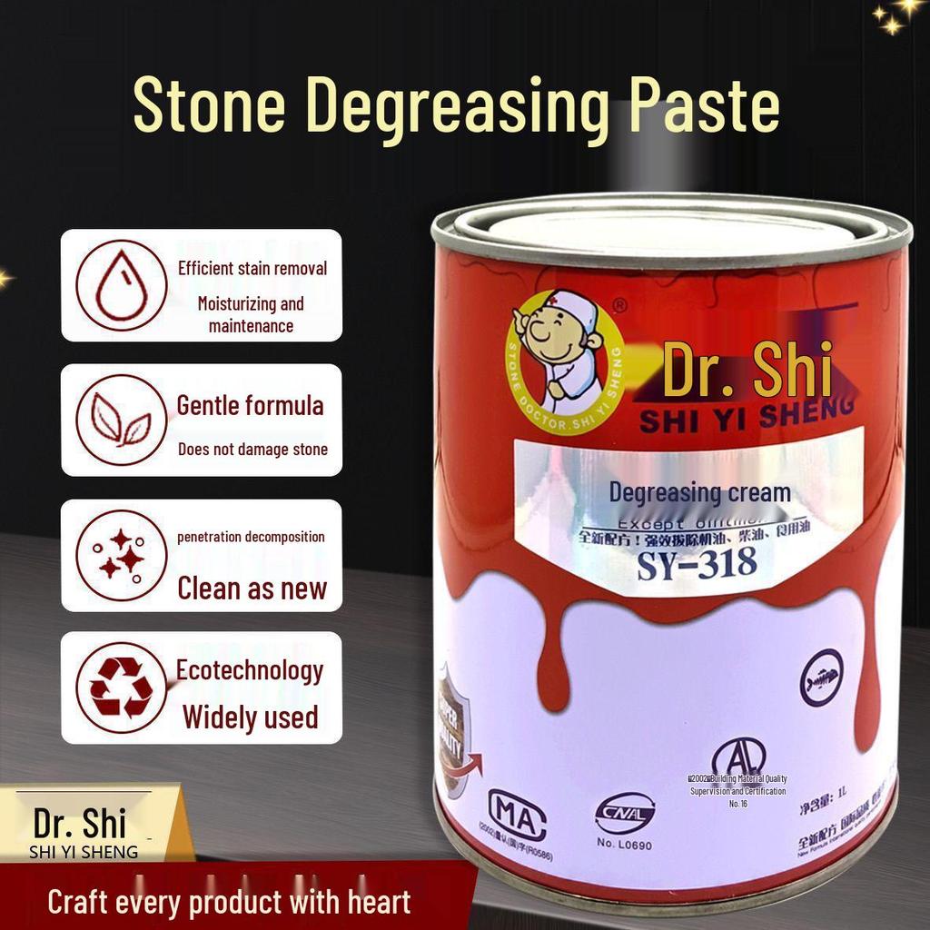 Dr. Shi Stone Degreaser & Oil Stain Remover for Granite and Marble