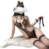 Sex lingerie sexy hot leopard cosplay onesie seduction passion halter pussy pure lust seduction