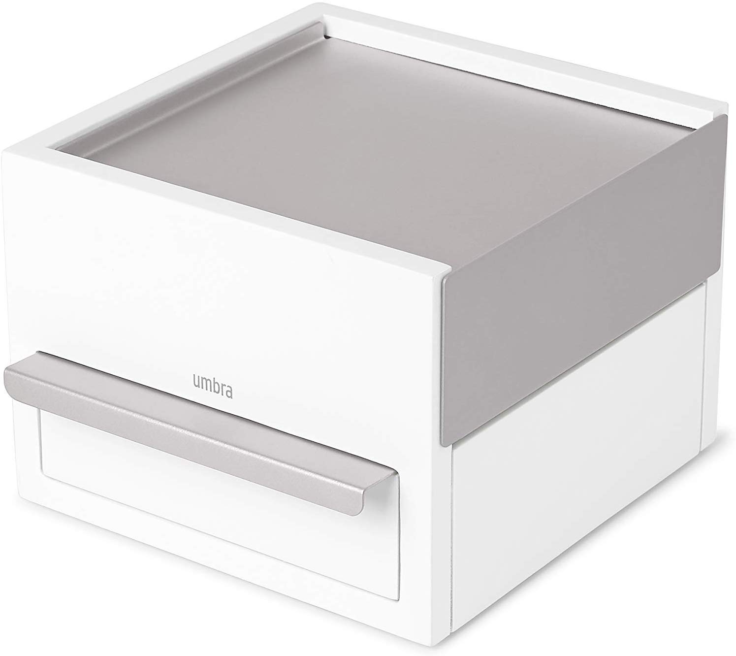 

umbra Jewelry Storage Jewelry Box Case Accessories Storage Mini STOWIT 21005314760 White/Nickel
