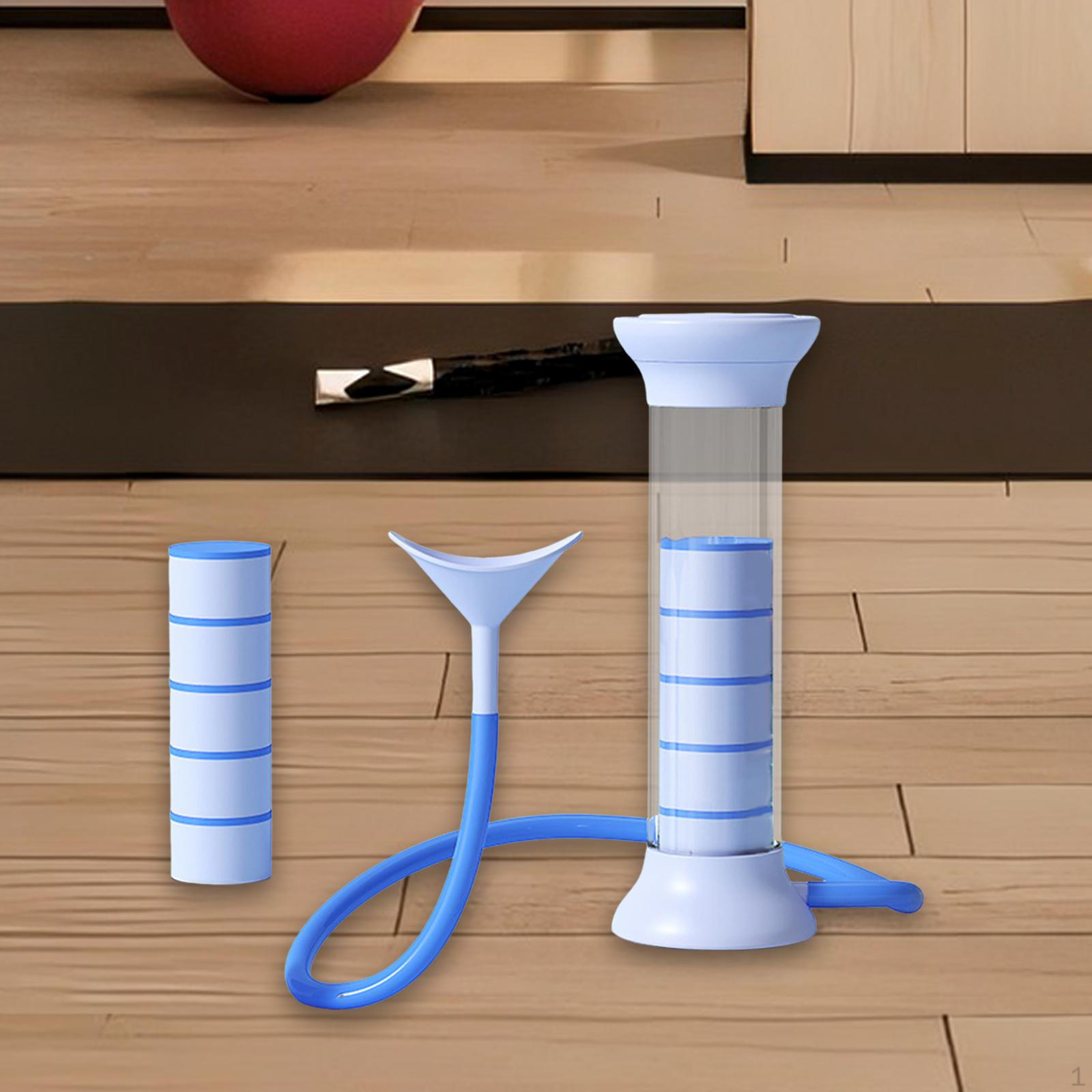 

Тренажер для дыхания Оборудование Дыхательное тренировочное устройство Легкий Портативный синий