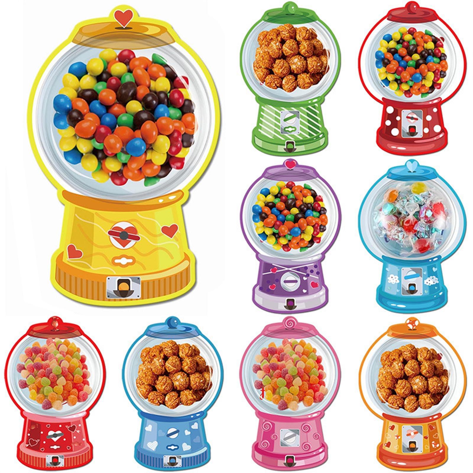 18/36Pcs Personalized Paper Candy Jar Valentine Cards Set For School Classroom Valentine Exchange DIY Gift Cards