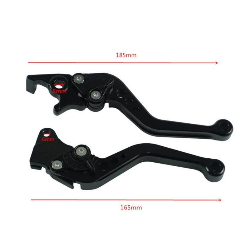 2pcs Universal Motorcycle Clutch Drum Brake Lever Handle Brake Handle Fit for Motorbike Modification Scooters Electric