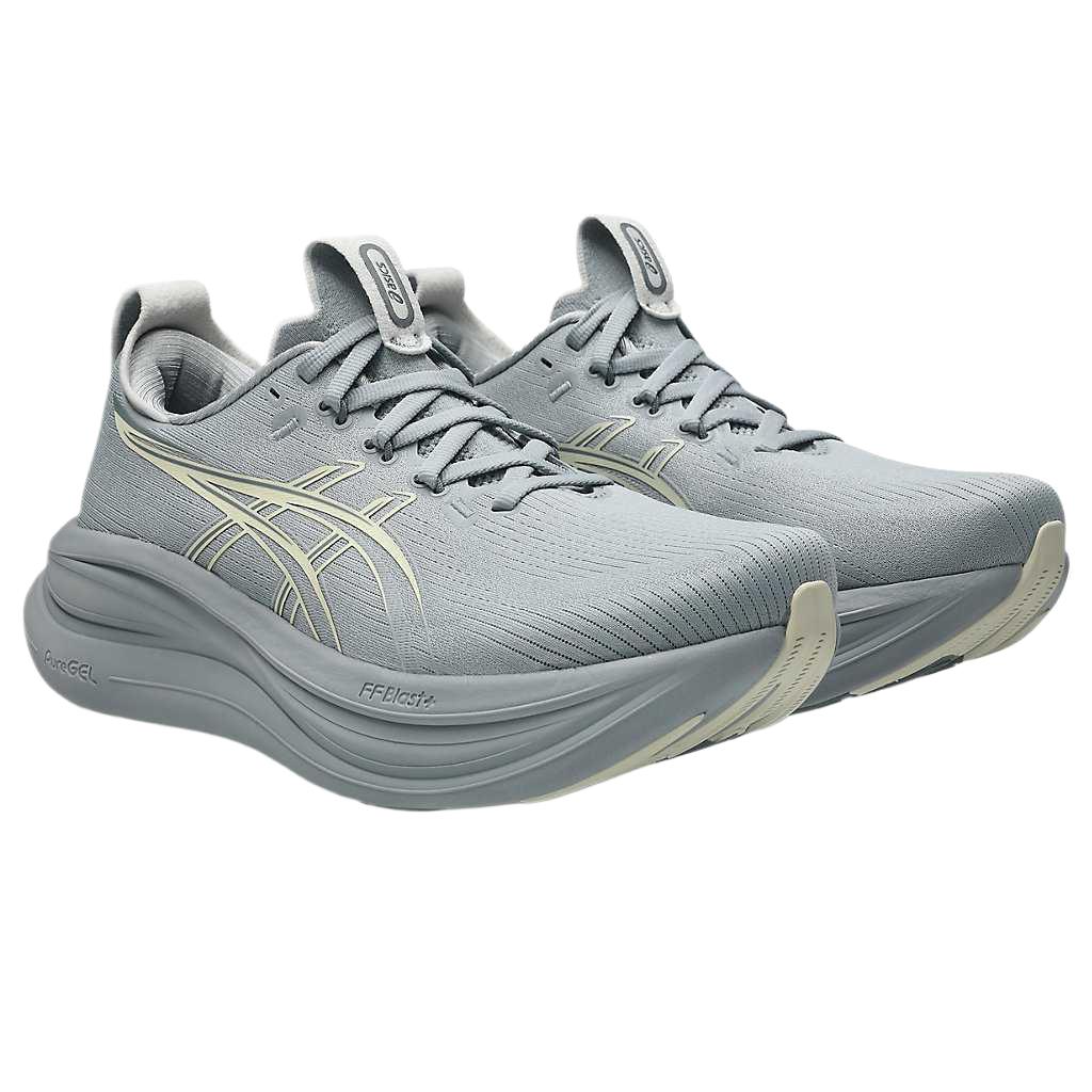 Asics Gel Nimbus 28 Grau Beige Damen Sneaker 1012B899-021