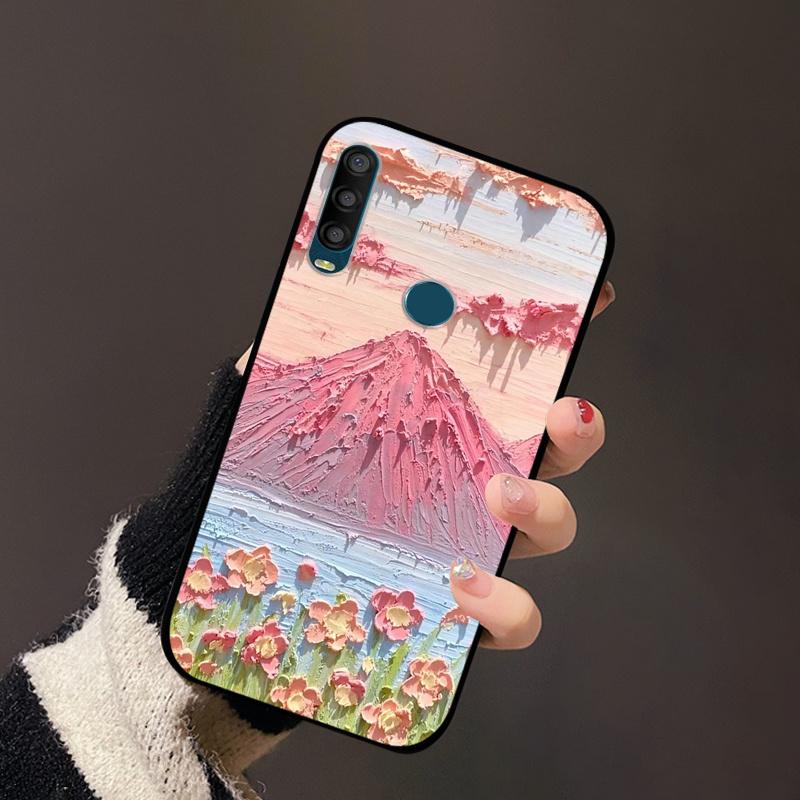 Phone Cover For Alcatel 1SE 2020 Case 5030F 5030U Silicone Soft Painted Cute TPU Coque For Alcatel 1SE Light Fundas 4087U Capa