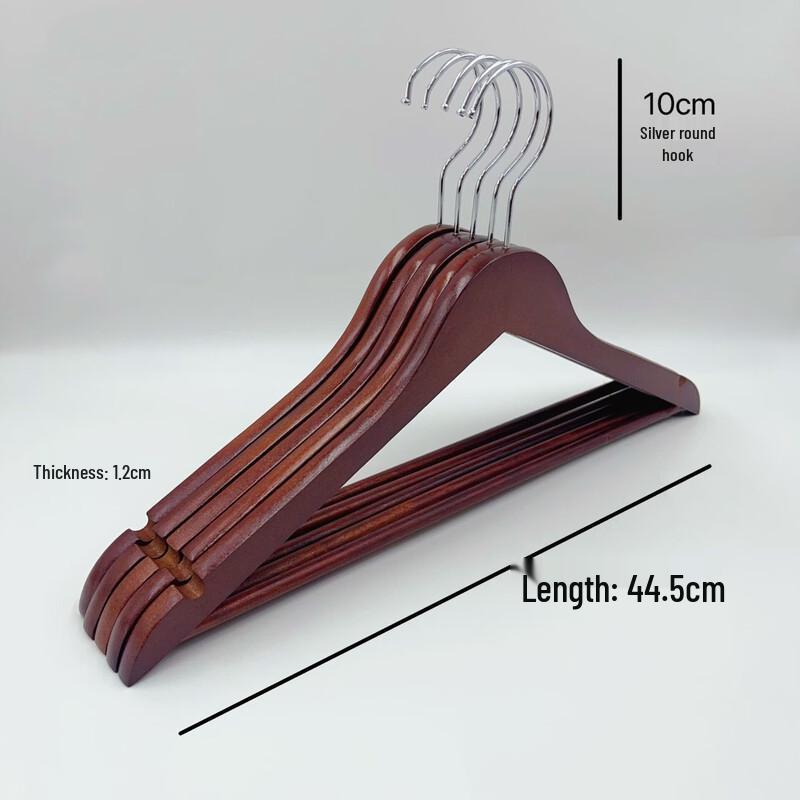 Yonglian Thickened Solid Walnut Wood Hangers