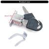 File Cabinet Lock Key Set with Random Keys Modern Lock Designs Simple To Use for Enhances Security & Easy Installation