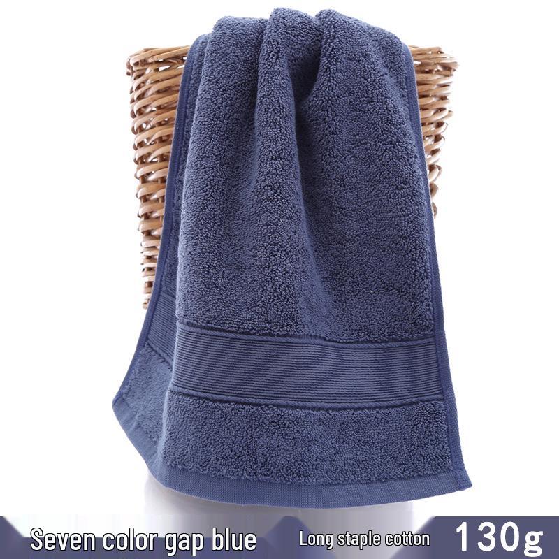 100% Bomull Absorberande Vuxenhandduk – Förtjockad, Mjuk, Ren Bomull