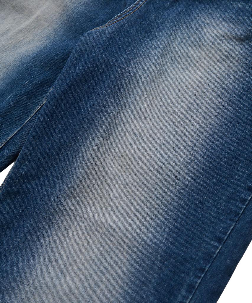TEN PAST SEVEN Brushed Wide Denim Pants