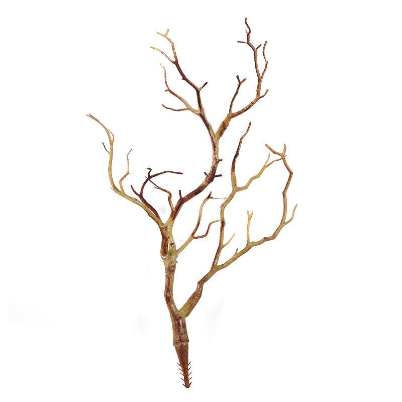 1PC 35cm Plastic Material Handmade Material Mori DIY Simulation Dry Small Branch Antlers Coral Headdress Accessories