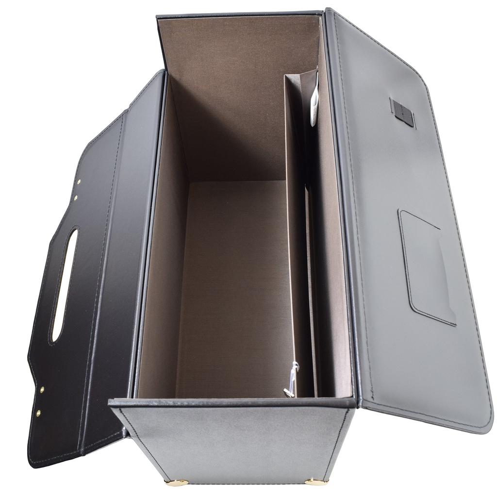 SiNCERO Pilotenkoffer, Flight Case, Aktentasche, Business-Tasche, Herren-Aktentasche, Hergestellt in Japan, Von oben zu öffnen (A3-Größe, Schlank, 10 cm Tiefe (wr-1178))